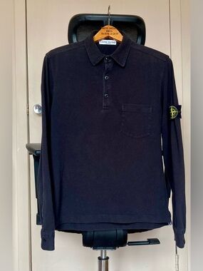 Stone Island Knitwear Oxford Polo